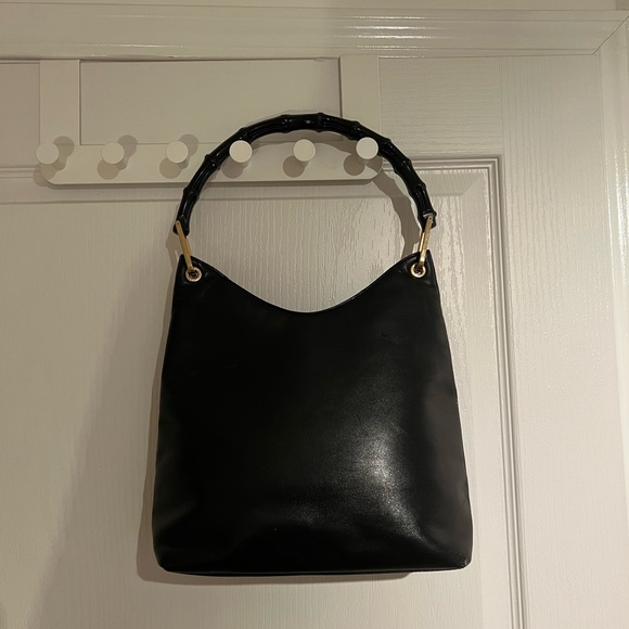 Gucci Handbags - Gucci Bamboo Vintage Shoulder Bag (gold hardware)
